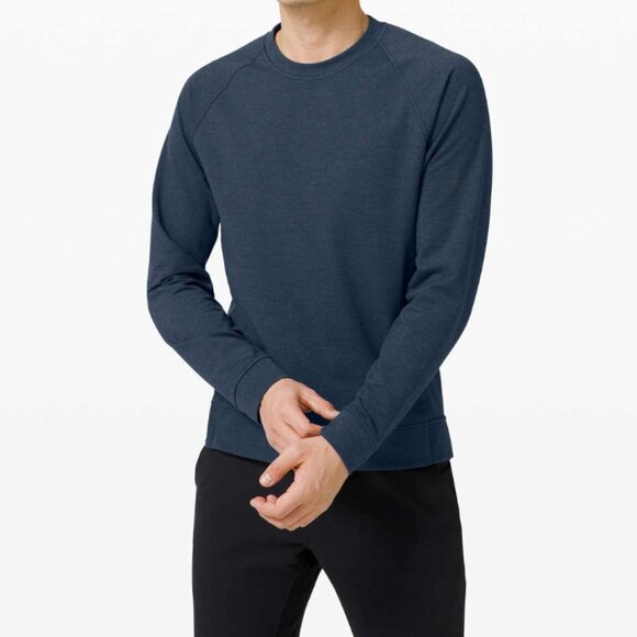 Lululemon City Sweat Crew Size Medium Blue - Picture 1 of 10